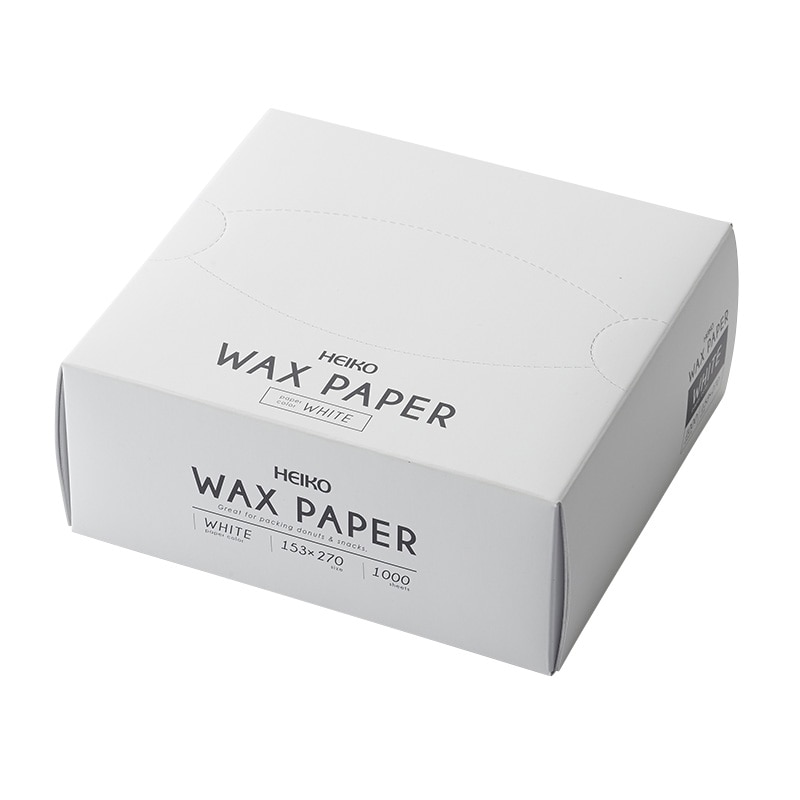 HEIKO ワックスペーパー 153×270mm 白 1000枚/箱