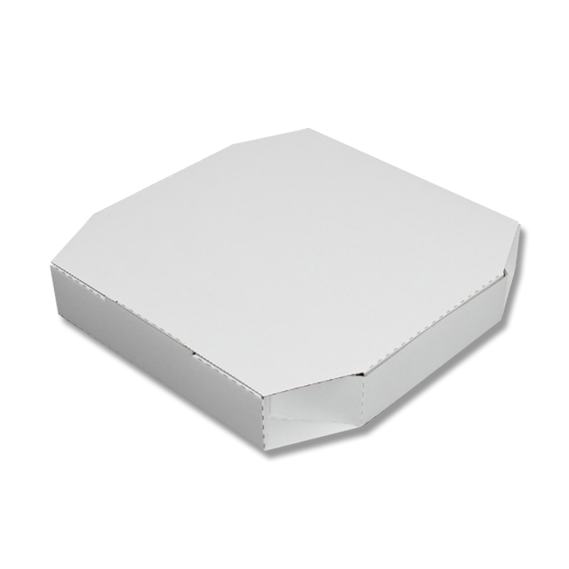HEIKO 食品容器 N ピザ箱 M 白 10枚/袋 004247720 包装用品・店舗用品