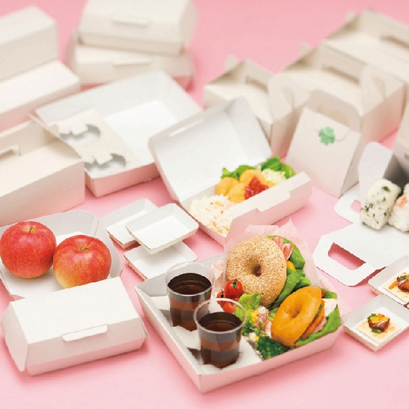 HEIKO 食品容器 エコパームボックス アラカルトM 20枚/袋