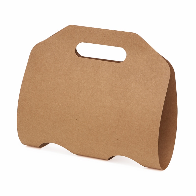 HEIKO カップホルダー テイクアウトカップホルダー 2個用 クラフト 50枚/束