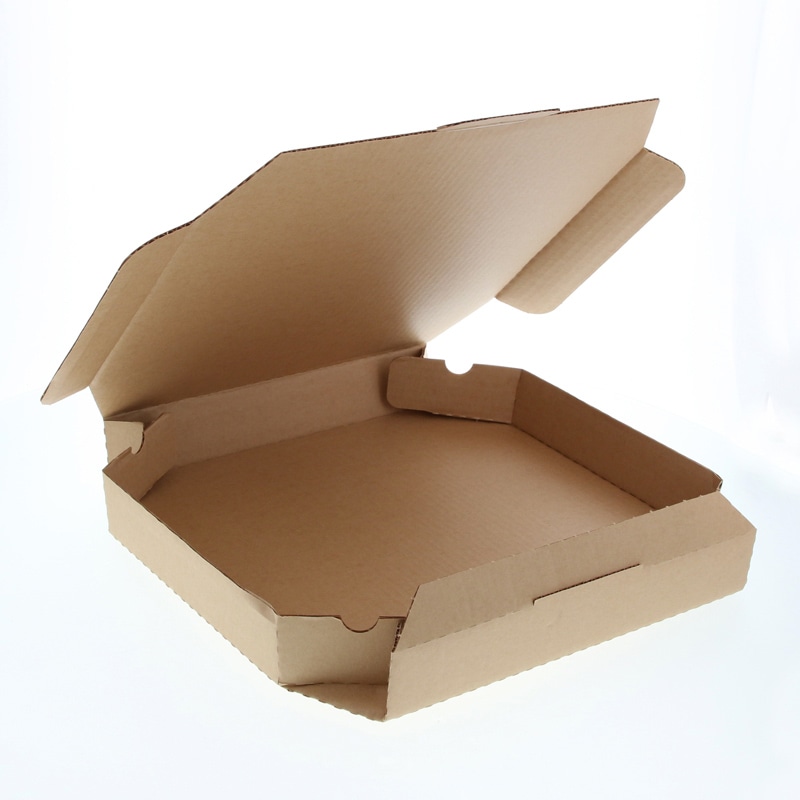 HEIKO 食品容器 ネオクラフト ピザボックス L 10枚/袋 004248005
