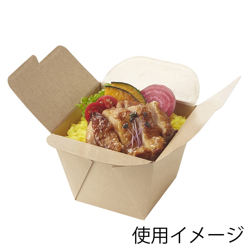 HEIKO 食品容器 ネオクラフト フードボックス S 20枚/袋 004248006
