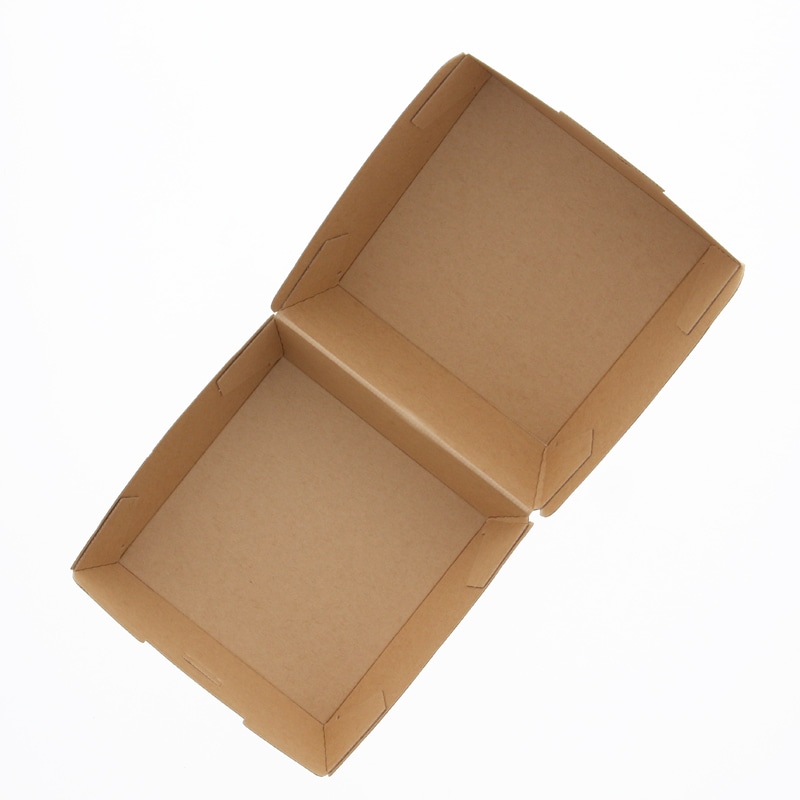 HEIKO 食品容器 ネオクラフト バーガーボックス L 20枚/袋 004248030