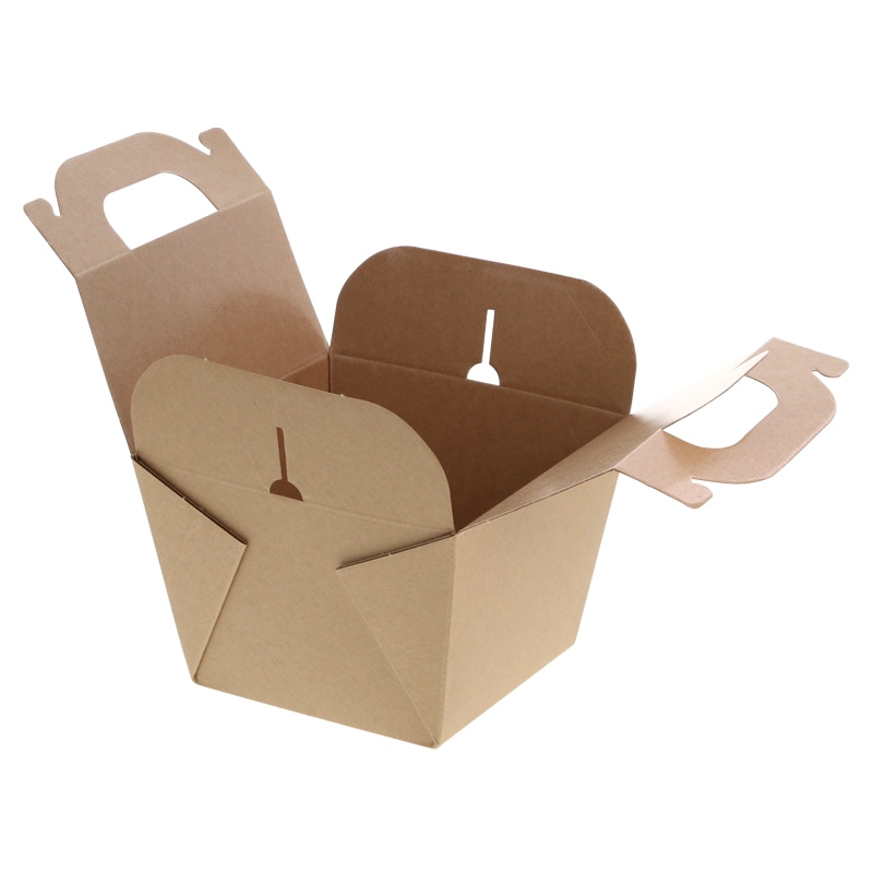 新品　未使用　ネオクラフトフードBOX M HEIKO 食品容器 ネオクラフト フードボックス M 20枚 | 梱包材