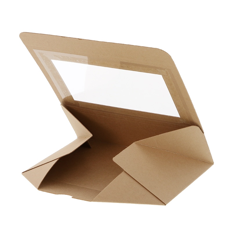 HEIKO 食品容器 ネオクラフト 窓付BOX L 20枚/袋 004248045 包装