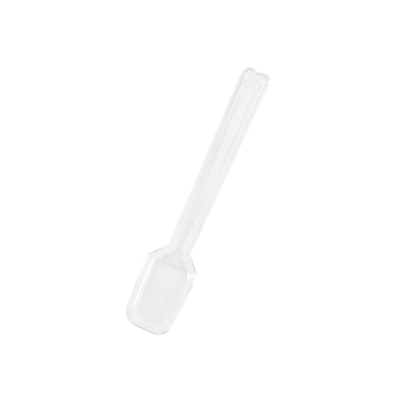 HEIKO プラスチックスプーン 9cm バラ 透明 100本/袋 004513010 包装