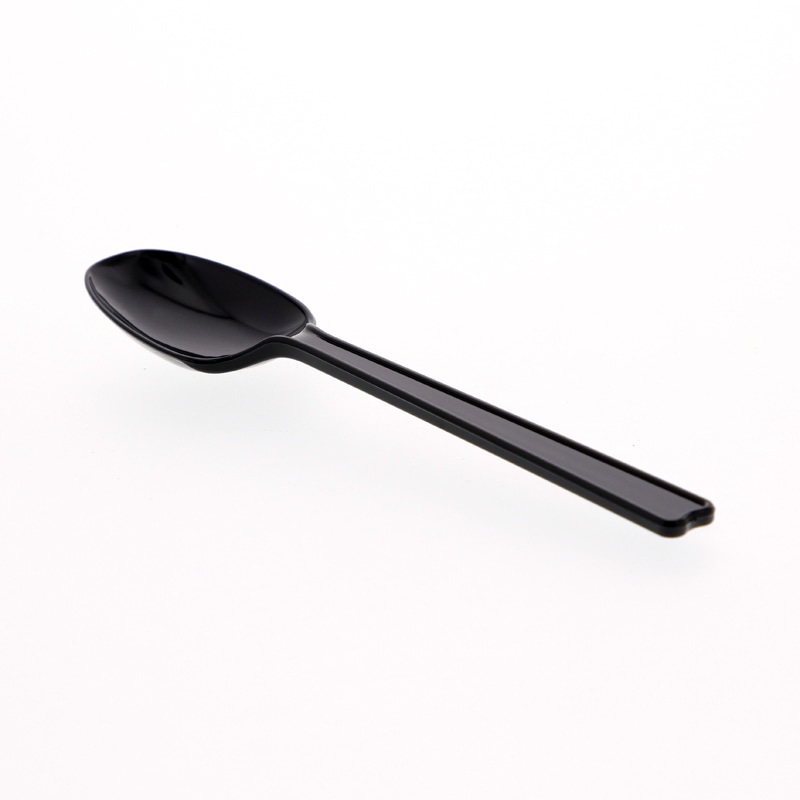 C−PLA ナイフ 17ｃｍ 黒 ブラック 個包装 2,000本セット 紙袋 バイオプラスティック カトラリー PLA 使い捨て テイクアウト SBT-CPLAカトラリー白セット(スプーン・ナイフ