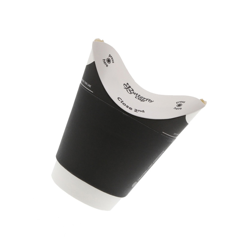 シモジマHEIKO 紙コップ バタフライカップ 6オンス ホット シングル クラフト #0045352351セット（800個：40個×20パック） HEIKO バタフライカップ 8オンス ホット ダブル ブラック 25個&frasl;袋