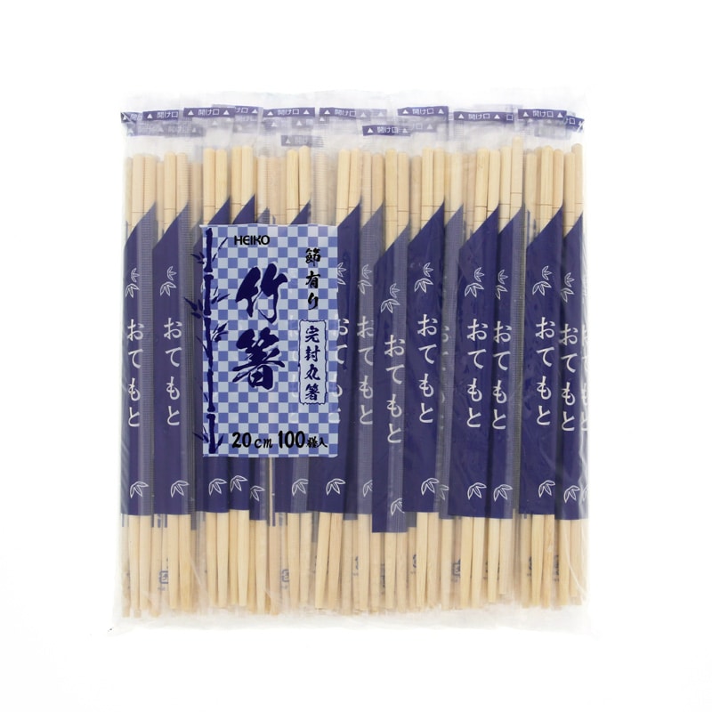 （まとめ） クラフトマン 業務用丸竹紙完封箸爪楊枝なし HK-WB-009 1セット（500膳：100膳×5パック） 〔×5セット〕 まとめ） クラフトマン 業務用丸竹紙完封箸爪楊枝あり HK-WB-008 1セット（