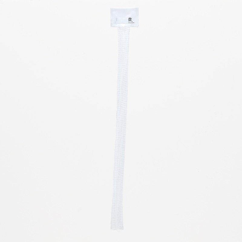 ケース販売野菜ネット ニンニクネット 15cm ラベル付き 白 004711714 1ケース(100本入×100袋 合計10000本)