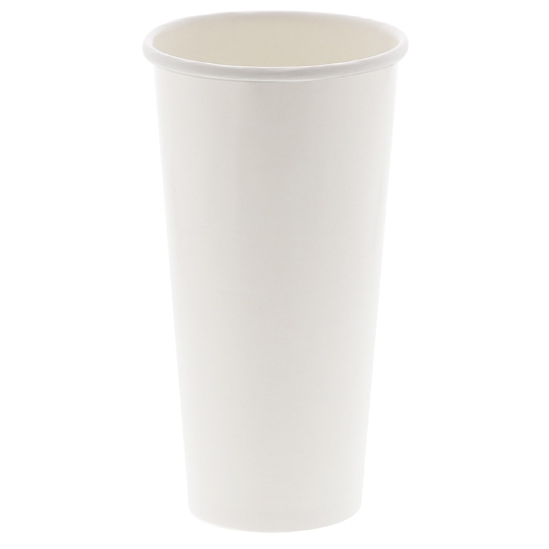 HEIKO 紙コップ(ペーパーカップ) アイス・ホット兼用 22オンス 口径90mm ホワイト 25個/袋