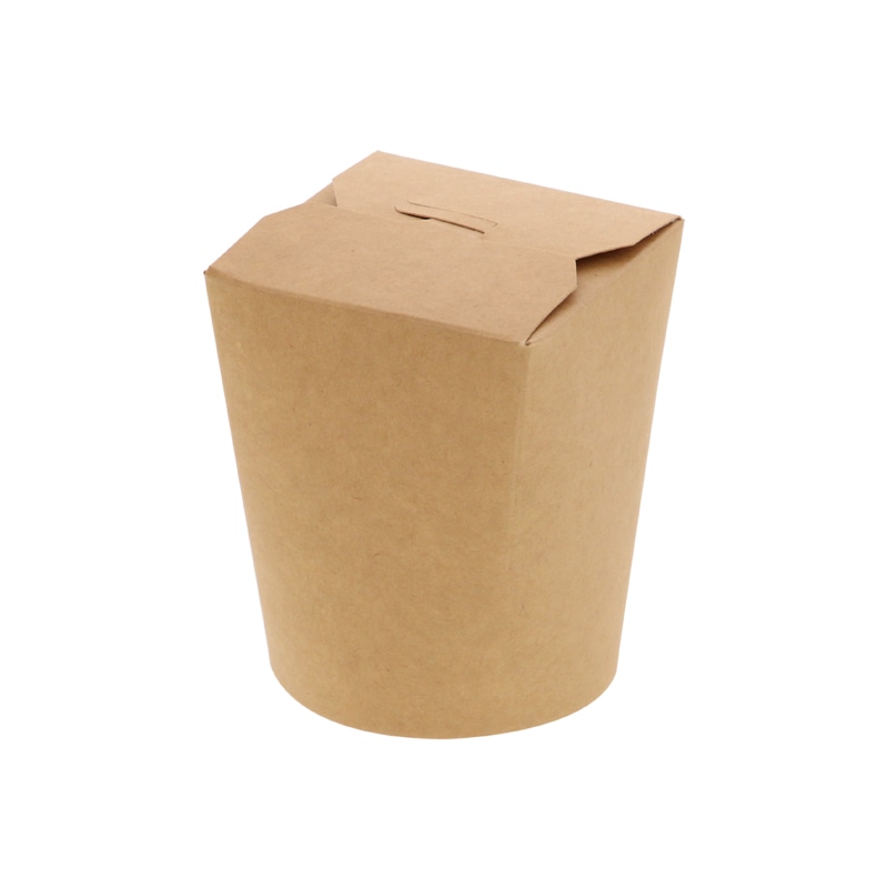 HEIKO フードボックス 未晒ヌードルカップ 16オンス 50個/袋