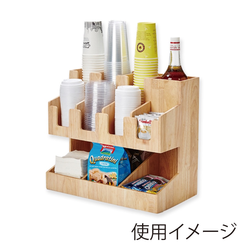 BMターゲット カフェグッズ ウッドワイドディスペンサー Cuffy