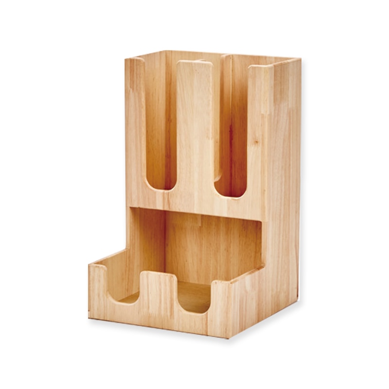 BMターゲット カフェグッズ ウッドコリー 3口 Cuffy-W953 1台(ご注文単位1台)【直送品】