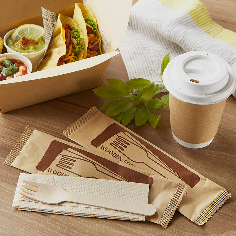 シモジマHEIKO 木製スプーン 140mm バラ #004514124 1セット（3000本：100本×30パック）