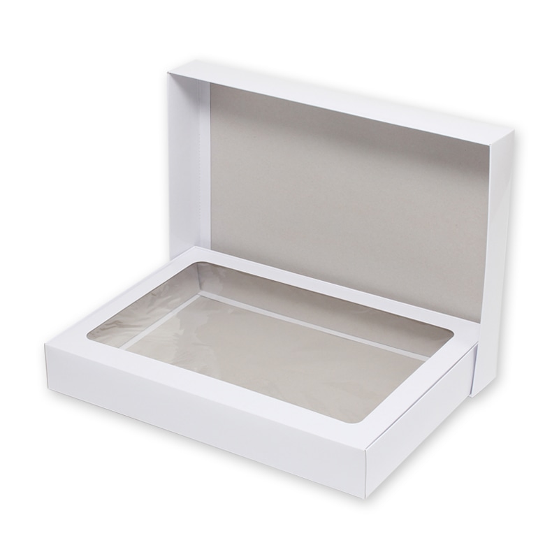 HEIKO 箱 デラックス白無地箱(エスプリ) H-33 バスタオル 10枚/袋