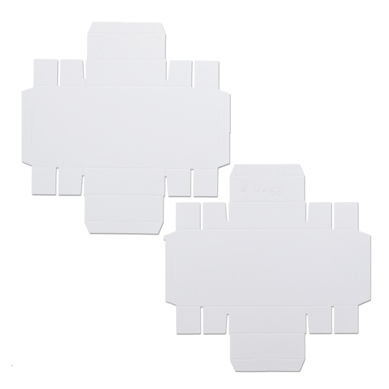 HEIKO 箱 白無地汎用ボックス H-66 10枚/袋 006836600 包装用品