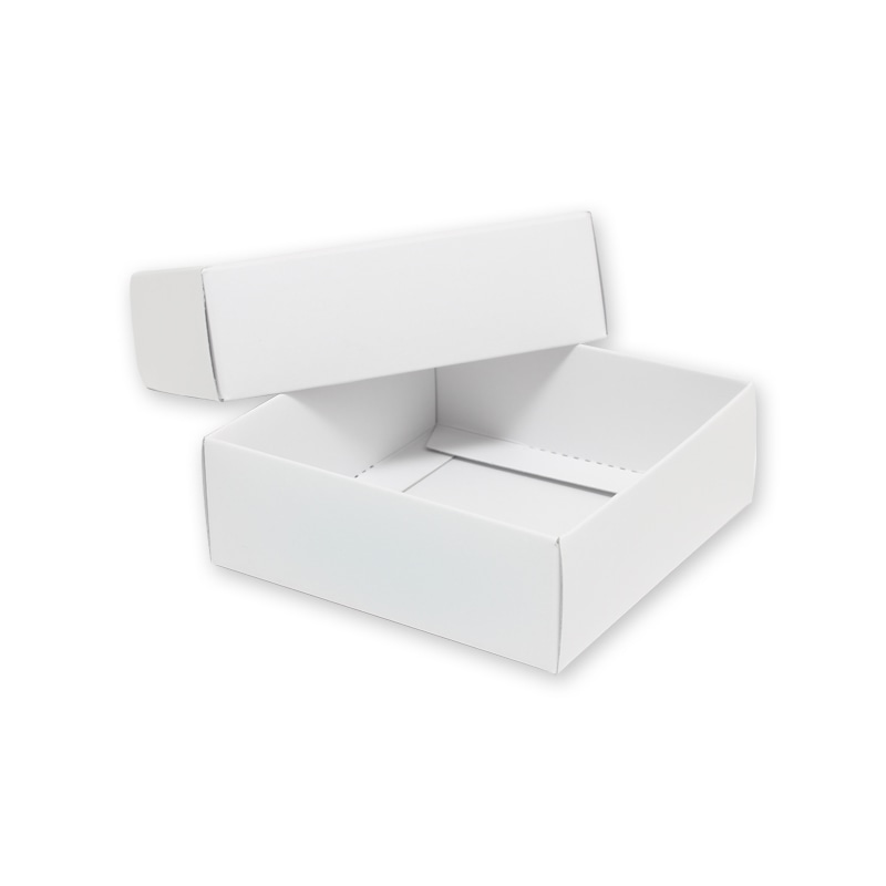 HEIKO 箱 白無地汎用ボックス H-66 10枚/袋 006836600 包装用品
