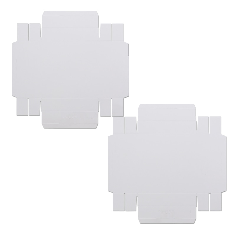 HEIKO 箱 白無地汎用ボックス H-69 10枚/袋 006836900 包装用品・店舗