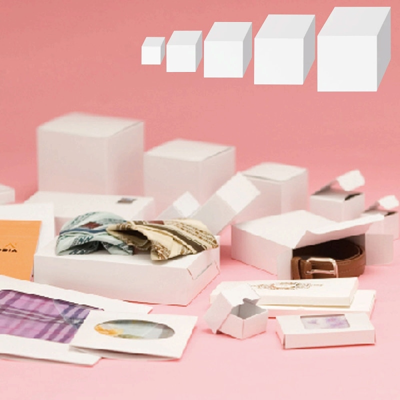 箱無し専用ページREVI 10枚入り　箱有りは11700円 HEIKO 箱 白無地汎用ボックス H-78 10枚/袋 006837800 包装用品