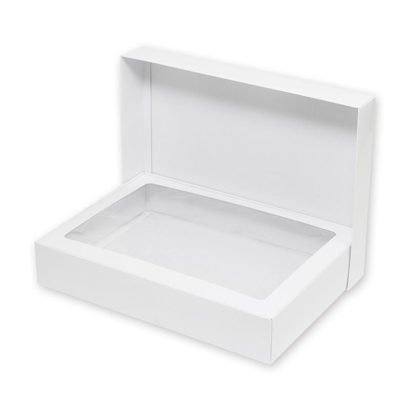 HEIKO 箱 デラックス白無地箱(エスプリ) DH-31N タオルケット用 10枚/袋