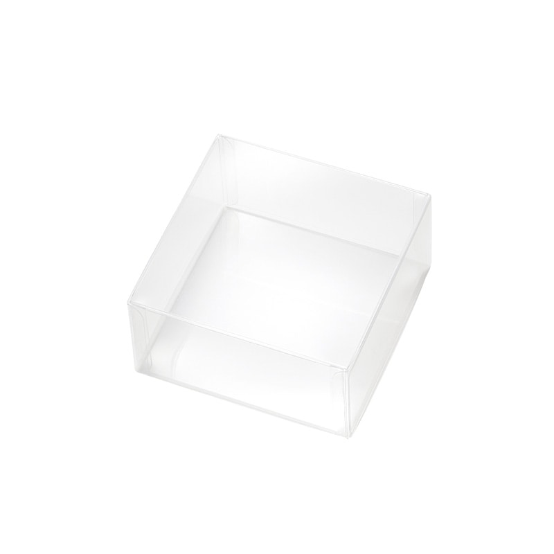 HEIKO 箱 PET角型BOX 120×120×45 20個/箱 006854143 包装用品