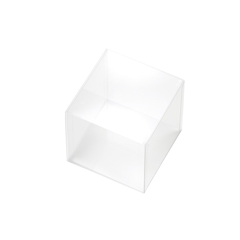 HEIKO 箱 PETクリアケース 100×100×100 1個(ご注文単位5個
