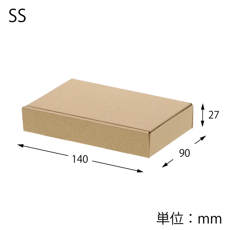HEIKO 箱 ミニダンボール MD-SS 10枚/袋 006204130 包装用品・店舗用品