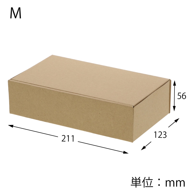 HEIKO 箱 ミニダンボール MD-M 10枚/袋 006204132 包装用品・店舗用品