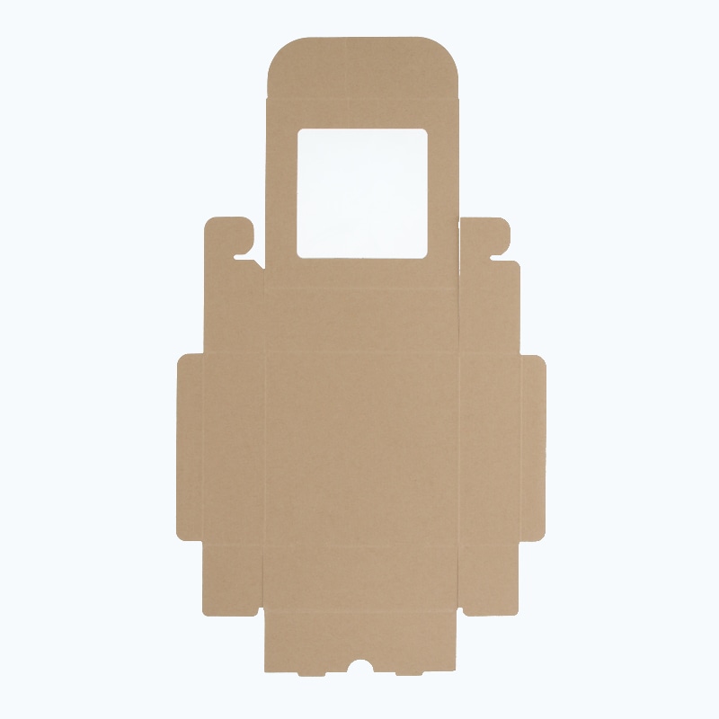 FUMIFUMI 高品質スクイーズお得BOX HEIKO 箱 ギフトボックス フレームBOX FL-2 クラフト 10枚/袋