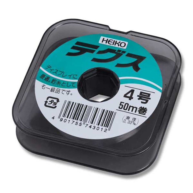 HEIKO テグス 4号/個 007309700 包装用品・店舗用品の通販 シモジマ