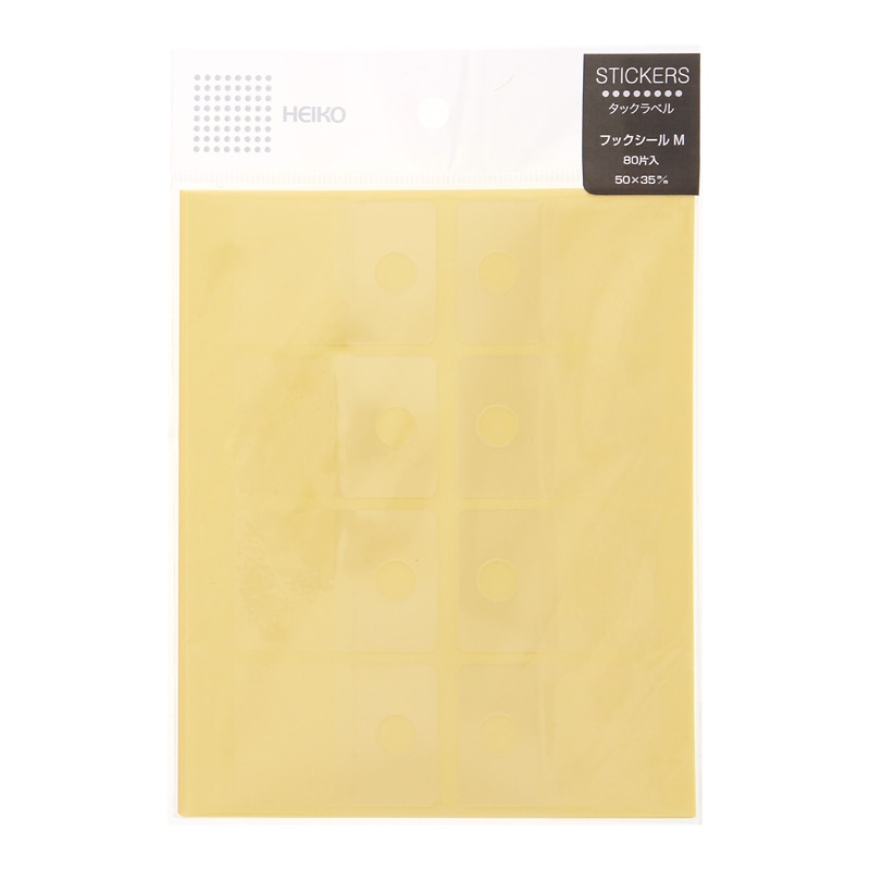 HEIKO フックシール M 80片/束 007063712 包装用品・店舗用品の通販
