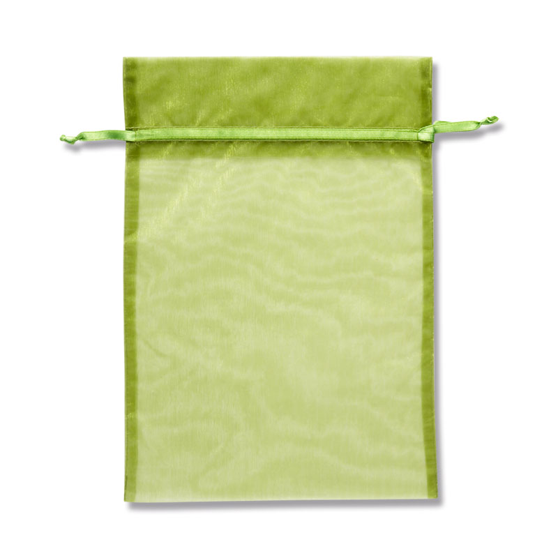 HEIKO オーガンジーバッグ 平袋タイプ XL オリーブ(OL) 10枚/束