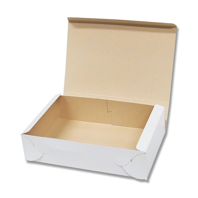 HEIKO 箱 白地カートン 6 10枚/袋 004246806 包装用品・店舗用品