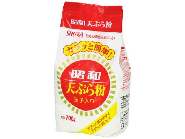 昭和産業 天ぷら粉 玉子入り 700g 常温 1袋※軽（ご注文単位1袋