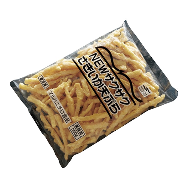マルハニチロ NEWサクサクさきいか天ぷら 500g 冷凍 1パック※軽