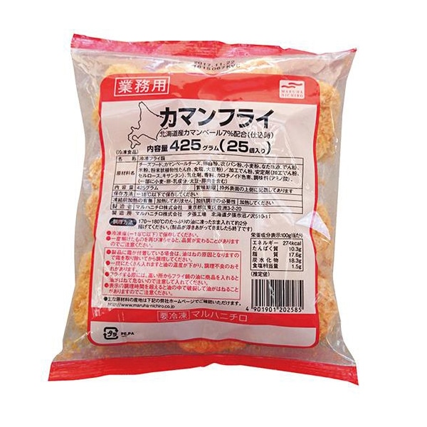 マルハニチロ カマンフライ 425g 冷凍 1パック※軽（ご注文単位1パック）※注文上限数12まで【直送品】