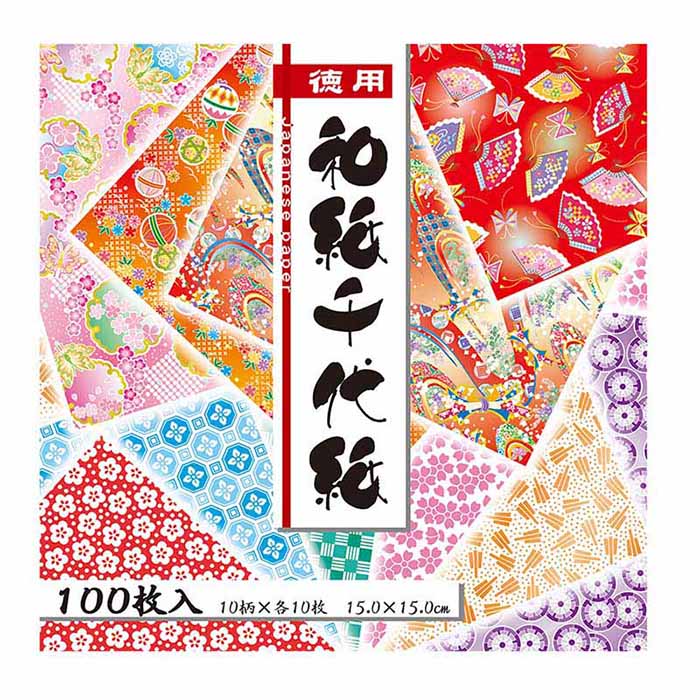 のらくろ　千代紙 Amazon | クラサワ 金襴千代紙 6柄 360×255mm U800-3 1 セット