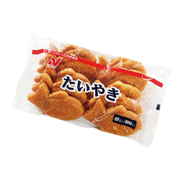たいやき！！ ニチレイ たい焼き 鯛焼き 冷凍 たいやき 80g× 10個入 冷凍食品