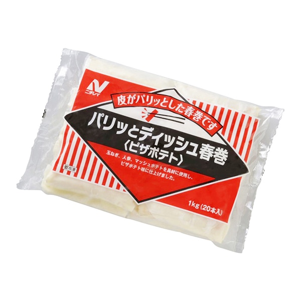 パリッとディッシュ春巻ピザポテト 20個 冷凍 1個※軽（ご注文単位1個）※注文上限数12まで【直送品】