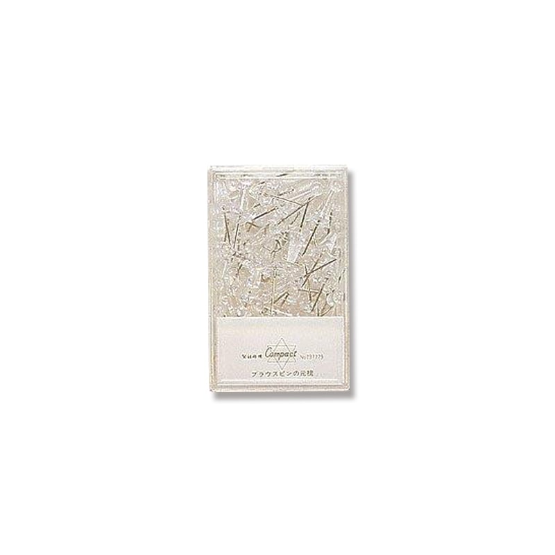 友屋 画鋲 ブラウスピン 透明 06902 1個(ご注文単位1個)【直送品】