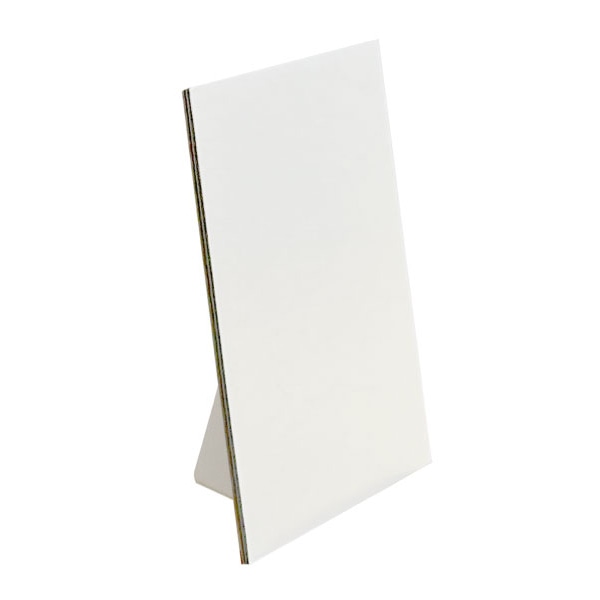 友屋 POP台紙 リピッタスタンド A4 ホワイト 62574A4W 1パック(ご注文単位1パック)【直送品】