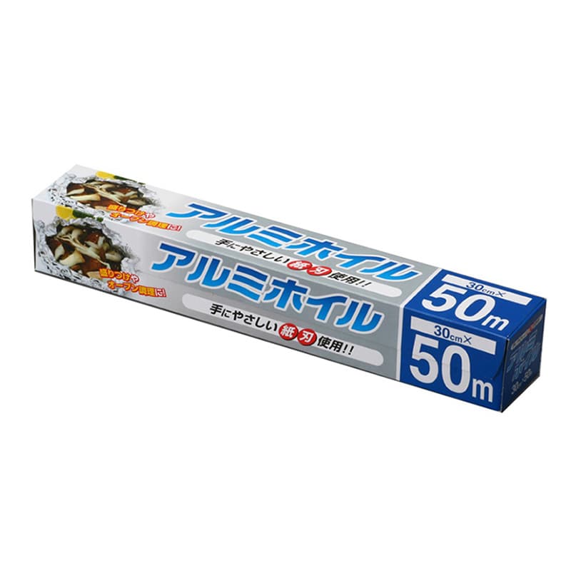 大和物産 業務用アルミホイル 30cm×50m 1本(ご注文単位25本)【直送品】