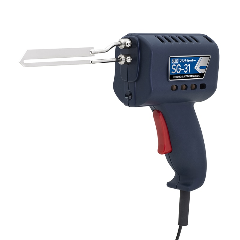 石崎電機製作所 ヒートカッター マルチカッターセット SG-31 1台(ご注文単位1台)【直送品】