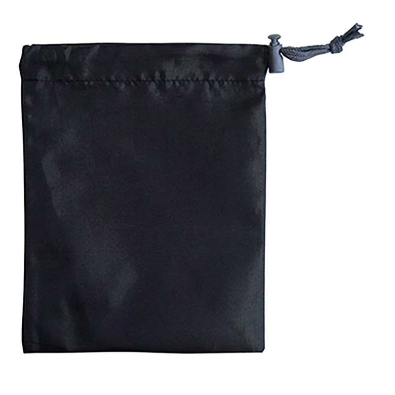 ラクスルクラフツ 巾着袋 スタッフバッグ S ブラック 90311019 10枚/袋(ご注文単位20袋)【直送品】