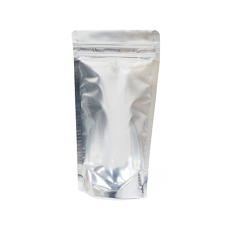 セイニチ ラミジップ（アルミタイプ）160×100+30mm シルバー AL-10 1パック（50枚） 〔×5セット〕 まとめ) セイニチ 「ラミジップ」 アルミタイプ 白 160×100+30mm AL