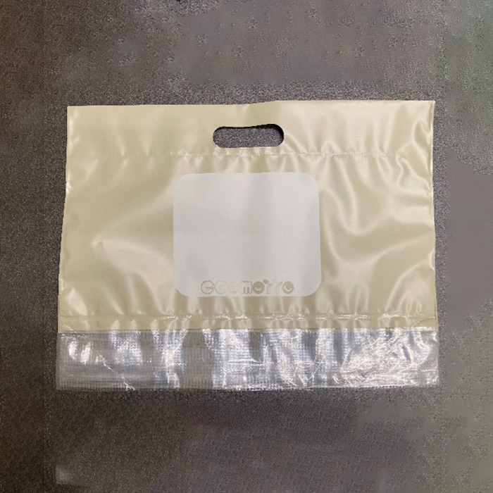 鈴木特殊化工 フィルム製植木鉢 ecomotto お絵描きスペース付き 3枚セット 1パック(ご注文単位50パック)【直送品】