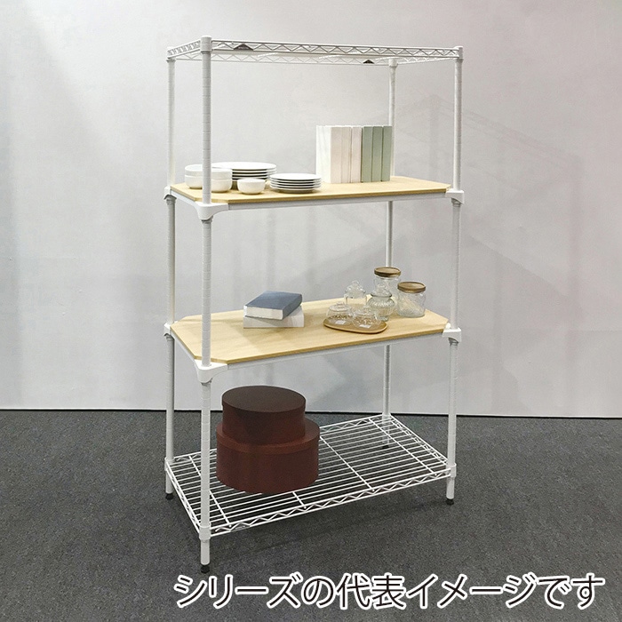 スーパーエレクターシェルフ ５段 Ｐ１５９０×ＬＭＳ１２２０ スーパーエレクターシェルフセット(抗菌) LMS1220×P1590×5