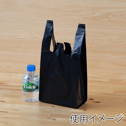 伊藤忠リーテイルリンク レジ袋 ブラック 8号サイズ 100枚入 VCJ