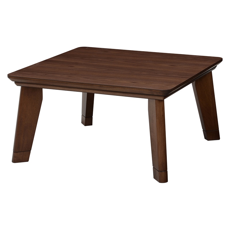 萩原 リノ リビングこたつ 幅80cm ブラウン リノCF80BR 1台(ご注文単位1台)【直送品】